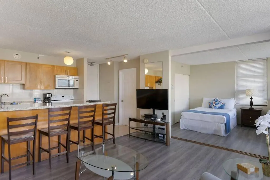 Ala Wai Suite 1 Bed Canal View Condo Honolulu Apartmán